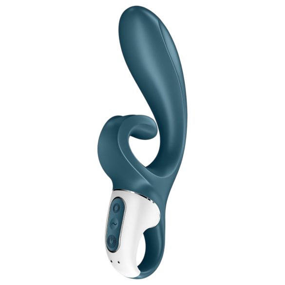 Satisfyer Hug Me - vibrator za klitoris in točko G - modra