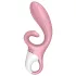 Satisfyer Hug Me - vibrator za klitoris in G-točko - pameten - roza
