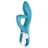 Satisfyer Embrace Me - akumulatorski vibrator s stimulatorjem klitorisa (turkizen)