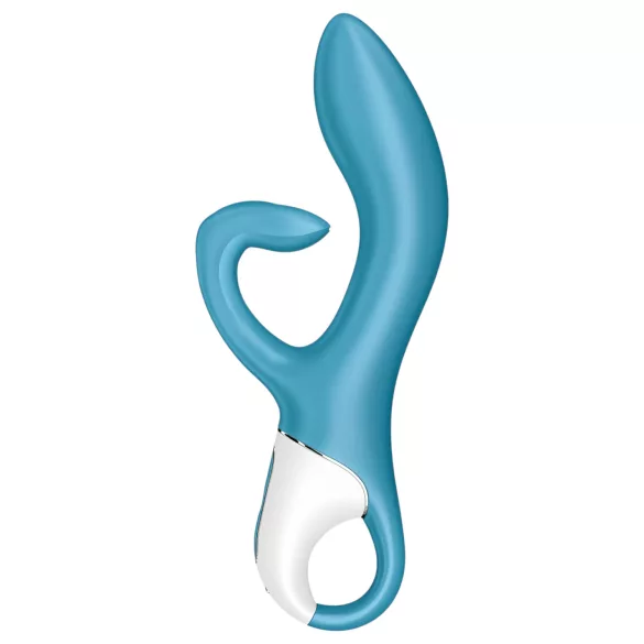 Satisfyer Embrace Me - akumulatorski vibrator s stimulatorjem klitorisa (turkizen)