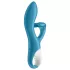 Satisfyer Embrace Me - akumulatorski vibrator s stimulatorjem klitorisa (turkizen)