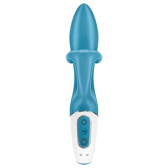 Satisfyer Embrace Me - akumulatorski vibrator s stimulatorjem klitorisa (turkizen)