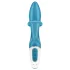 Satisfyer Embrace Me - akumulatorski vibrator s stimulatorjem klitorisa (turkizen)