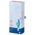 Satisfyer Embrace Me - akumulatorski vibrator s stimulatorjem klitorisa (turkizen)