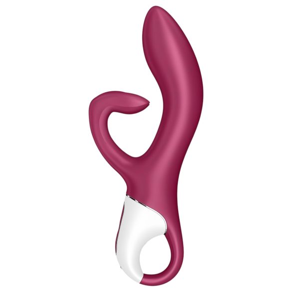 Satisfyer Embrace Me - vibracijski stimulator za klitoris in točko G - rdeč