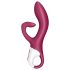Satisfyer Embrace Me - vibracijski stimulator za klitoris in točko G - rdeč