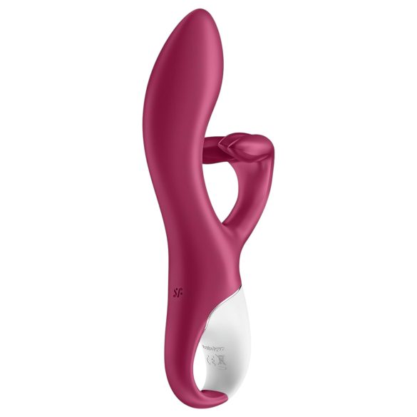 Satisfyer Embrace Me - vibracijski stimulator za klitoris in točko G - rdeč