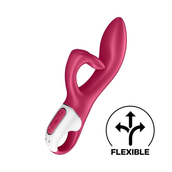 Satisfyer Embrace Me - vibracijski stimulator za klitoris in točko G - rdeč