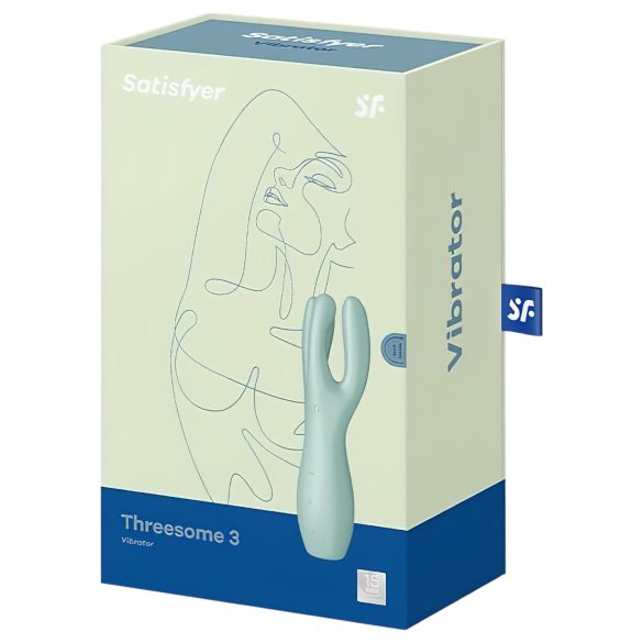 Satisfyer Threesome 3 - akumulatorski klitoralni vibrator (meta)