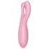 Satisfyer Threesome 4 - aplikacijo upravljan vibrator za klitoris (roza)