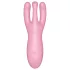 Satisfyer Threesome 4 - aplikacijo upravljan vibrator za klitoris (roza)