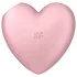 Satisfyer Cutie Heart - akkus léghullámos csikló vibrátor (pink)