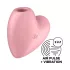 Satisfyer Cutie Heart - akkus léghullámos csikló vibrátor (pink)