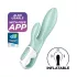 Satisfyer Air Pump Bunny 5 - aplikacijsko vodeni napihljivi vibrator (meta)