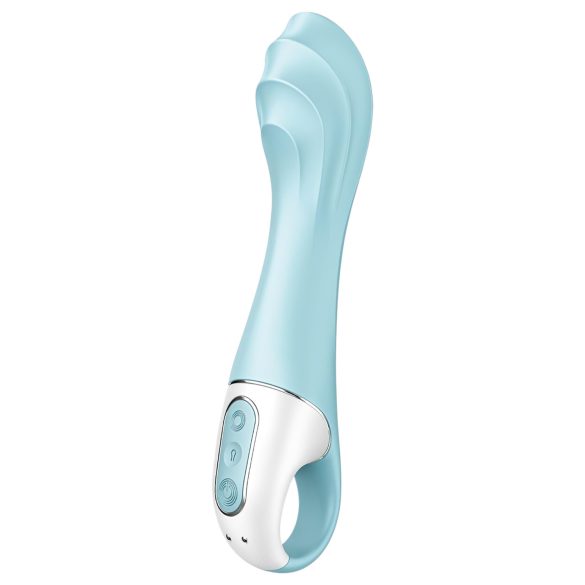 Satisfyer Air Pump Vibrator 5 - pametna črpalna vibrator (modra)