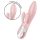 Satisfyer Air Pump Bunny 3 - napihljiv vibrator (roza)