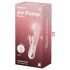 Satisfyer Air Pump Bunny 3 - napihljiv vibrator (roza)