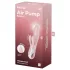 Satisfyer Air Pump Bunny 3 - napihljiv vibrator (roza)