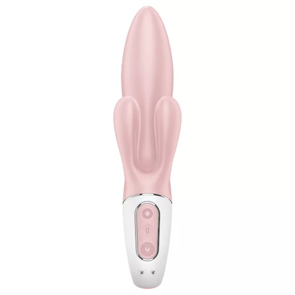 Satisfyer Air Pump Bunny 3 - napihljiv vibrator (roza)