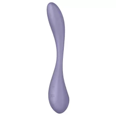   Satisfyer G-spot Flex 5 - aplikacijsko voden vibrator za G-točko (vijoličen)