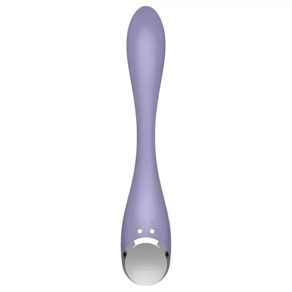 Satisfyer G-spot Flex 5 - vibrirajoči stimulator G-točke z upravljanjem prek aplikacije (vijoličen)