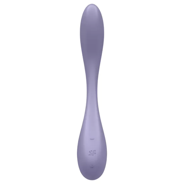 Satisfyer G-spot Flex 5 - vibrirajoči stimulator G-točke z upravljanjem prek aplikacije (vijoličen)