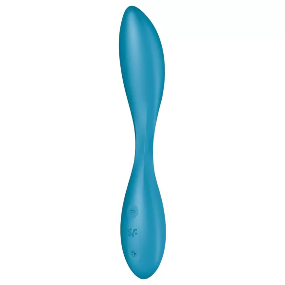Satisfyer G-spot Flex 1 - akumulatorski, vodoodporni vibrator za G-točko (zelen)