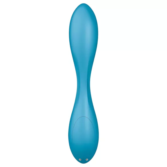 Satisfyer G-spot Flex 1 - akumulatorski, vodoodporni vibrator za G-točko (zelen)