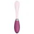 Satisfyer - G-točka vibrator - upogljiv, akumulatorski - roza-rdeč