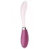 Satisfyer - G-točka vibrator - upogljiv, akumulatorski - roza-rdeč