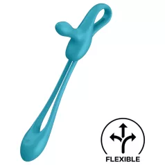   Satisfyer - analni vibrator in erekcijski obroč - akumulatorski, modra