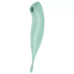 Satisfyer Twirling Pro - vibrator za klitoris 2v1 - mentol