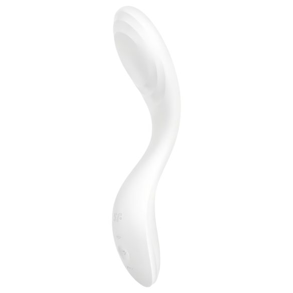 Satisfyer Rrrolling – premikajoči G-točkovni vibrator (bela)