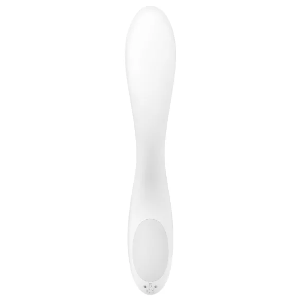 Satisfyer Rrrolling - vibrator za G-točko z gibljivo kroglico (bel)