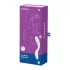 Satisfyer Rrrolling - vibrator za G-točko z gibljivo kroglico (bel)