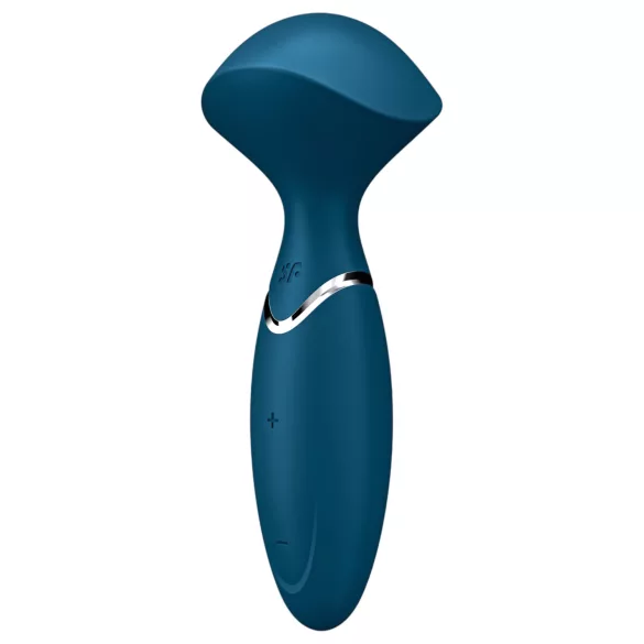 Satisfyer Mini Wand-er - masažni vodoodporni vibrator - modra