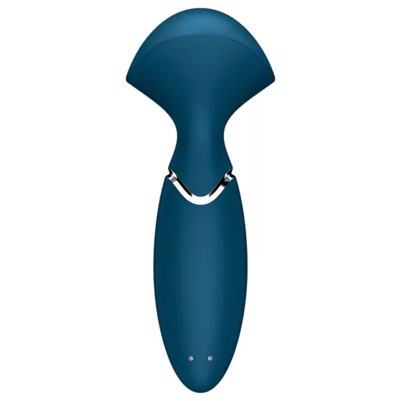 Satisfyer Mini Wand-er - masažni vodoodporni vibrator - modra