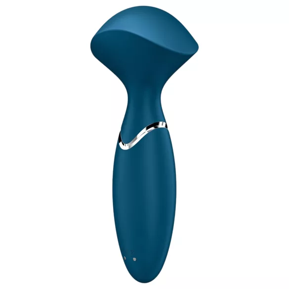 Satisfyer Mini Wand-er - masažni vodoodporni vibrator - modra