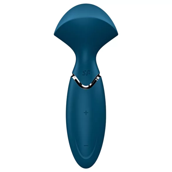 Satisfyer Mini Wand-er - masažni vodoodporni vibrator - modra