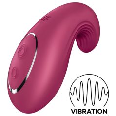   Satisfyer - vibratorski stimulator klitorisa - polnilen - rdeč