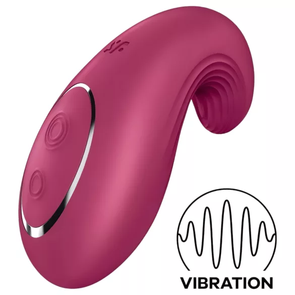 Satisfyer - vibratorski stimulator klitorisa - polnilen - rdeč