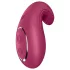 Satisfyer - vibratorski stimulator klitorisa - polnilen - rdeč