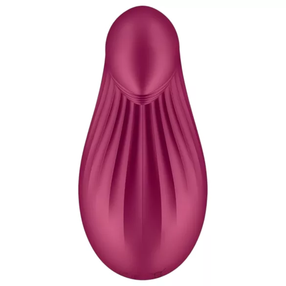 Satisfyer - vibratorski stimulator klitorisa - polnilen - rdeč
