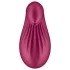 Satisfyer - vibratorski stimulator klitorisa - polnilen - rdeč