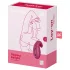 Satisfyer - vibratorski stimulator klitorisa - polnilen - rdeč