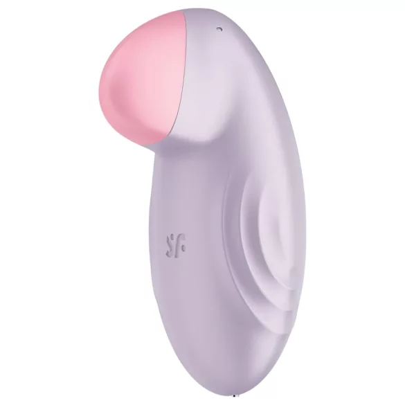 Satisfyer Tropical Tip - aplikacijsko voden vibrator za klitoris (vijoličen)