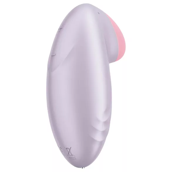 Satisfyer Tropical Tip - aplikacijsko voden vibrator za klitoris (vijoličen)