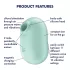 Satisfyer Pro To Go 2 - polnljivi stimulator za klitoris z zračnimi valovi