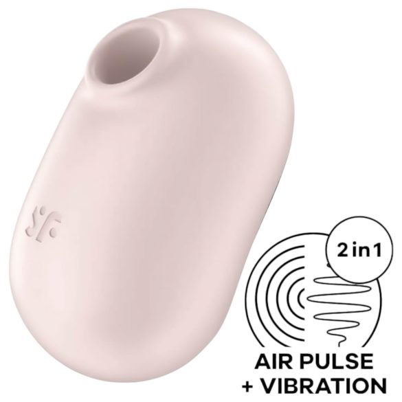 Satisfyer Pro To Go 2 - zračni stimulator klitorisa (bež)