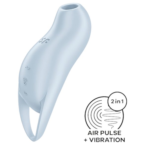 Satisfyer Pocket Pro 1 - zračni stimulator klitorisa (modra)